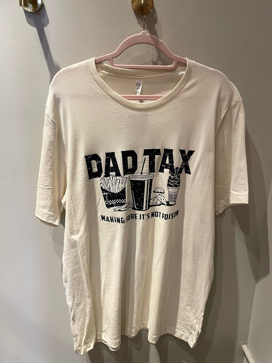 *SALE* - Dad Tax - Cream - Size XL