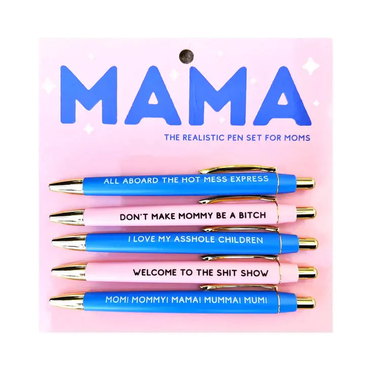 Sassy pen set- MAMA