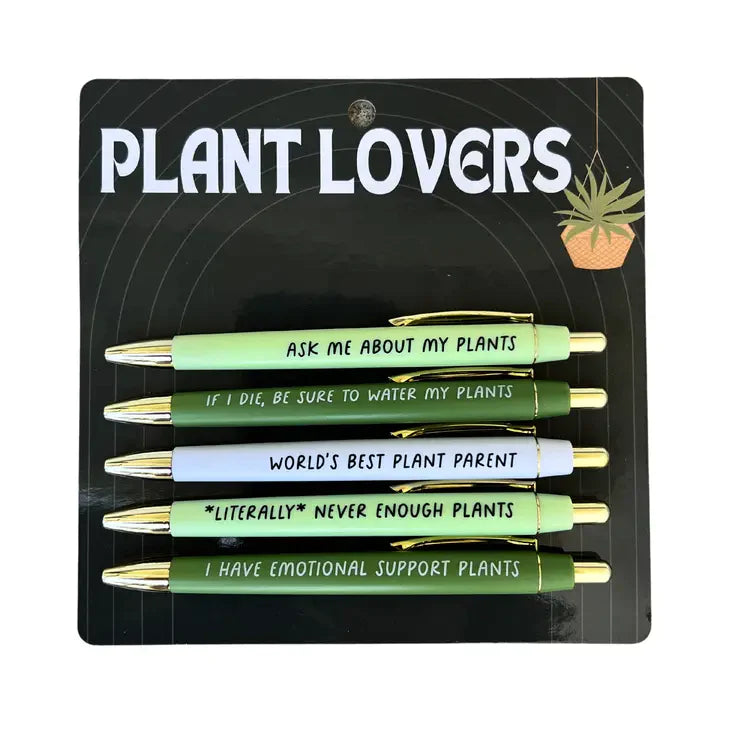 Sassy pen set- Plant lovers