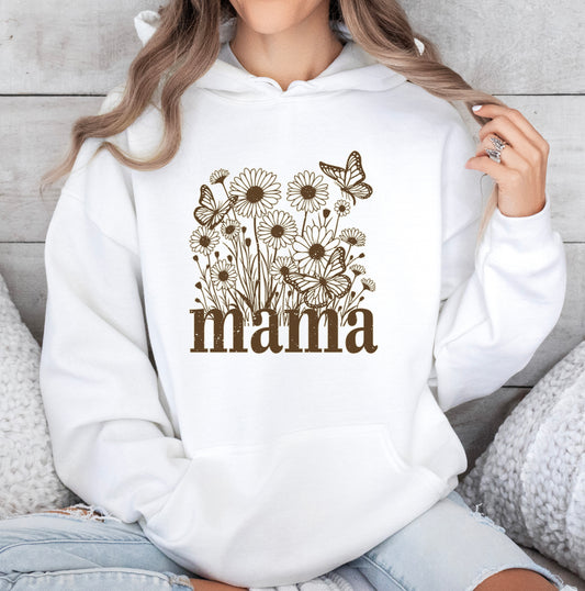 FLORAL MAMA - HOODIE