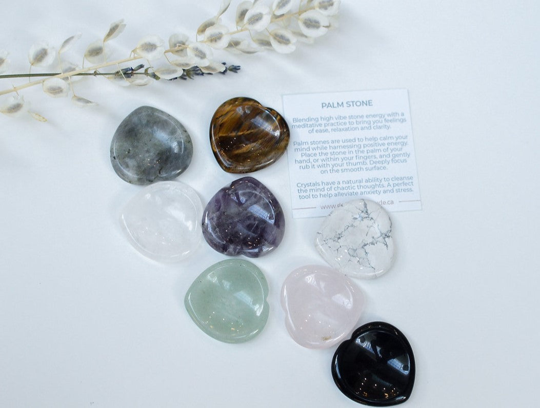 Palm Stone - Amethyst