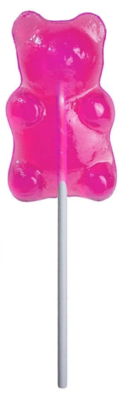 Pink Bear Lollipop