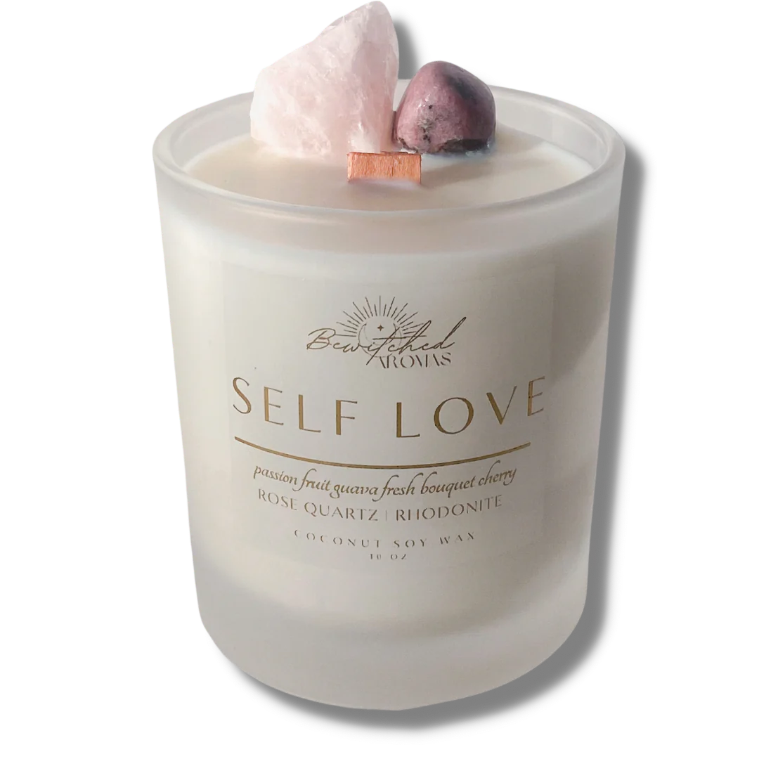 Self Love - Intention Magic Crystal Candle