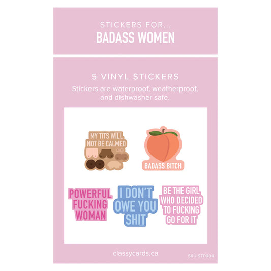 Stickers For Badass Women