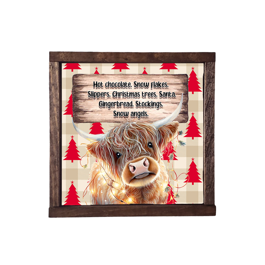 CHRISTMAS COW