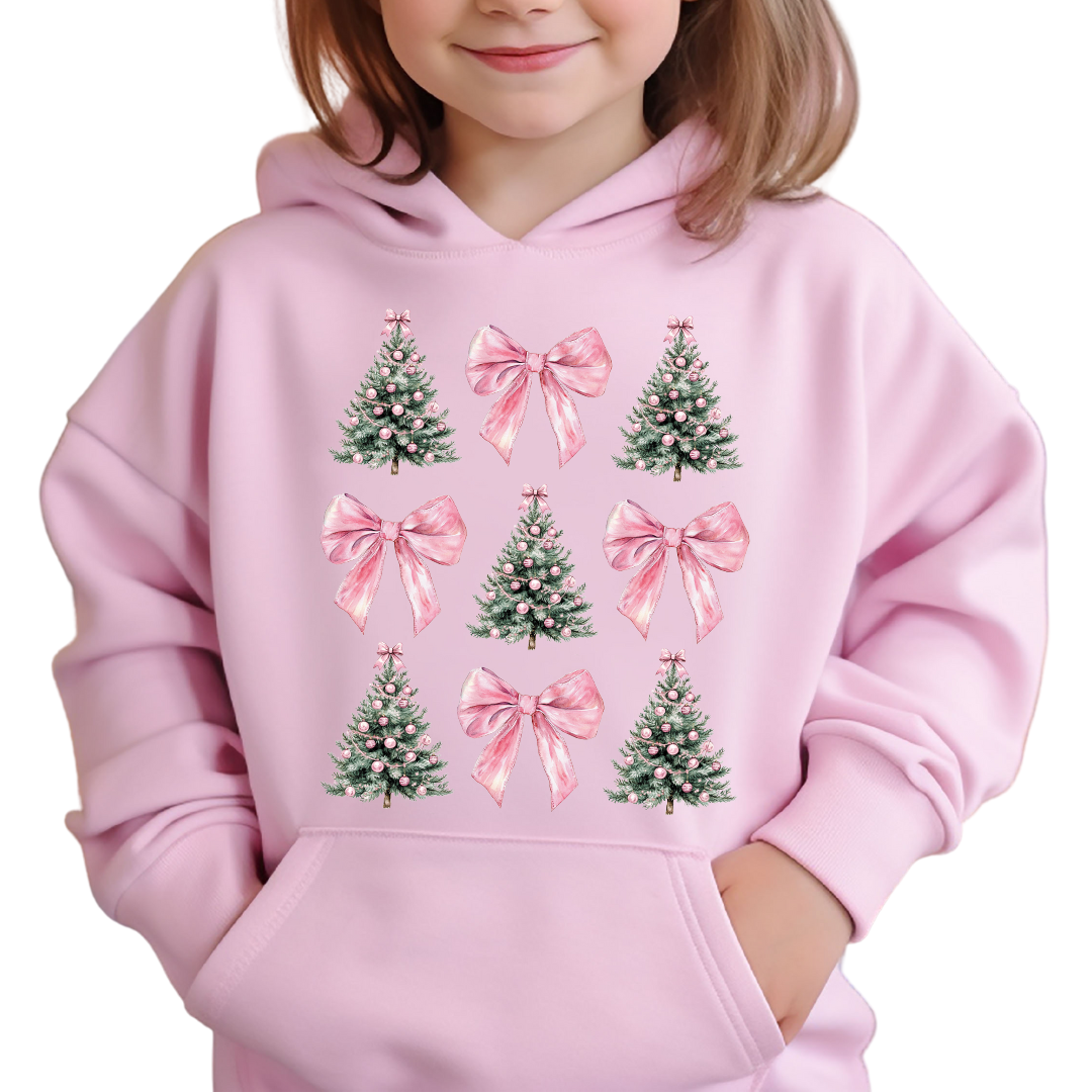 BOWS AND TREES - YOUTH HOODIE