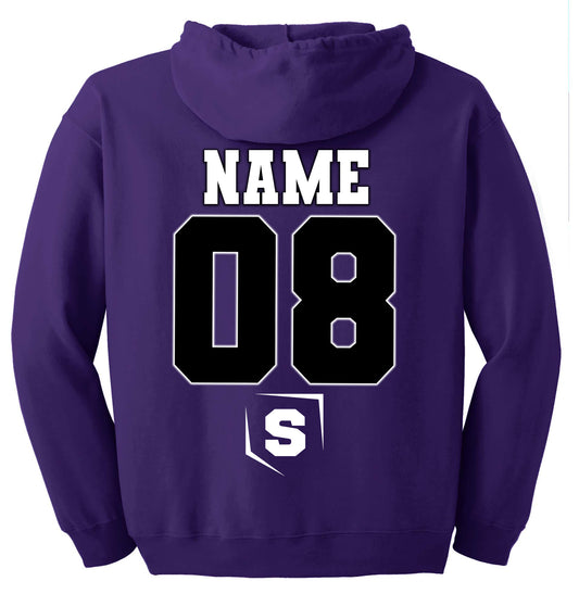 PURPLE LACOMBE SELECTS - YOUTH SIZE HOODIE
