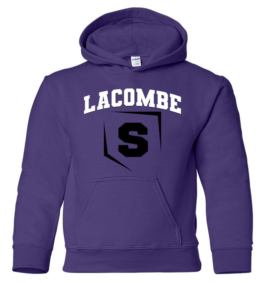 PURPLE LACOMBE SELECTS - YOUTH SIZE HOODIE
