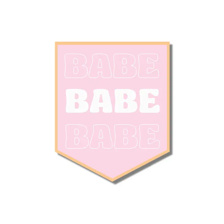 Babe Sticker
