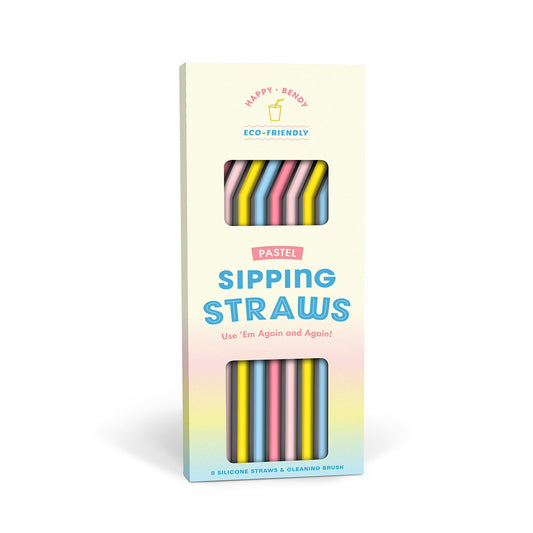 Silicone Sipping Straws - Sale