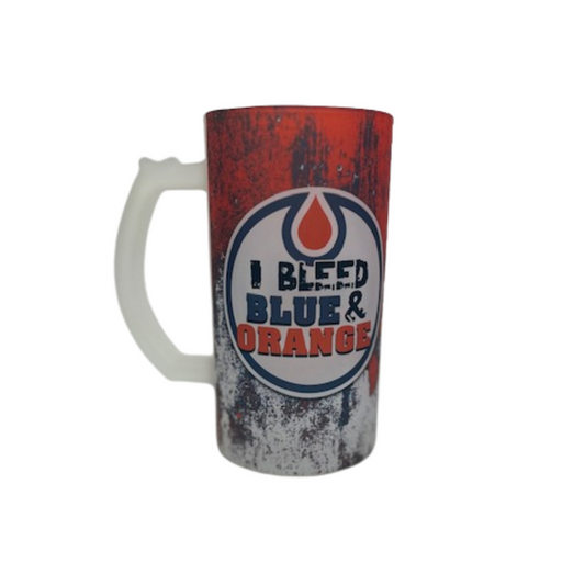 OILERS - BLEED BLUE AND ORANGE
