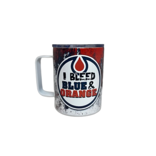 OILERS - BLEED BLUE AND ORANGE