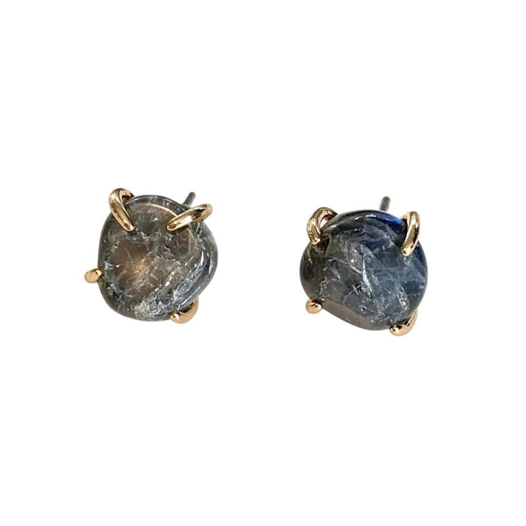 Gray Labradorite Earrings