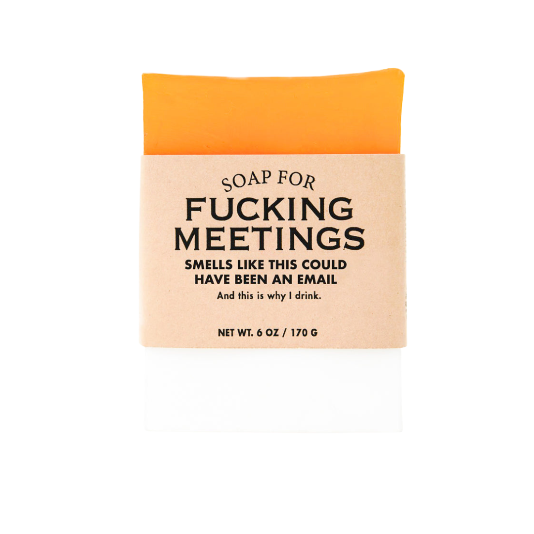 Sassy Bar Soap - Fucking Meetings