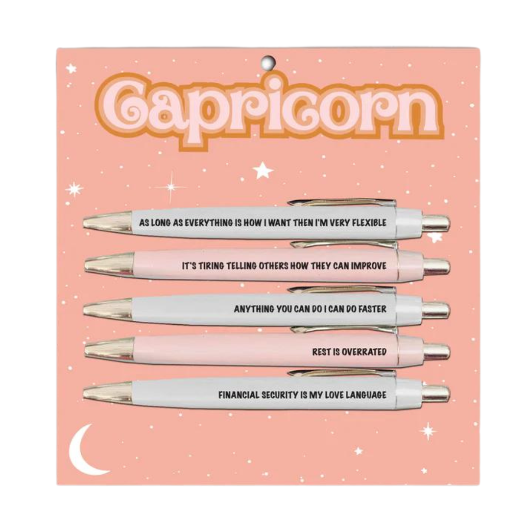 Astrology Pen Set - Capricorn