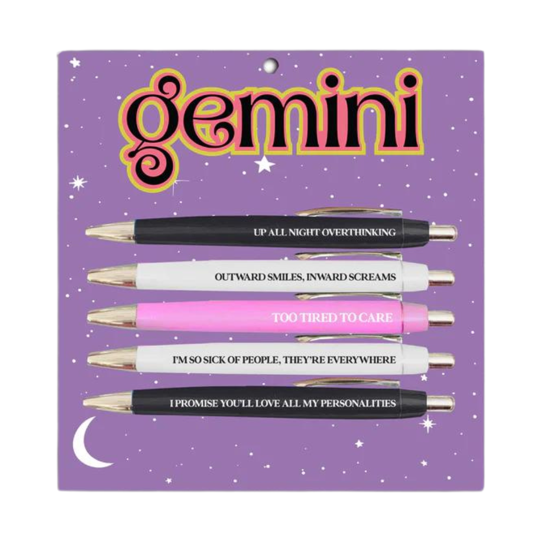 Astrology Pen Set - Gemini