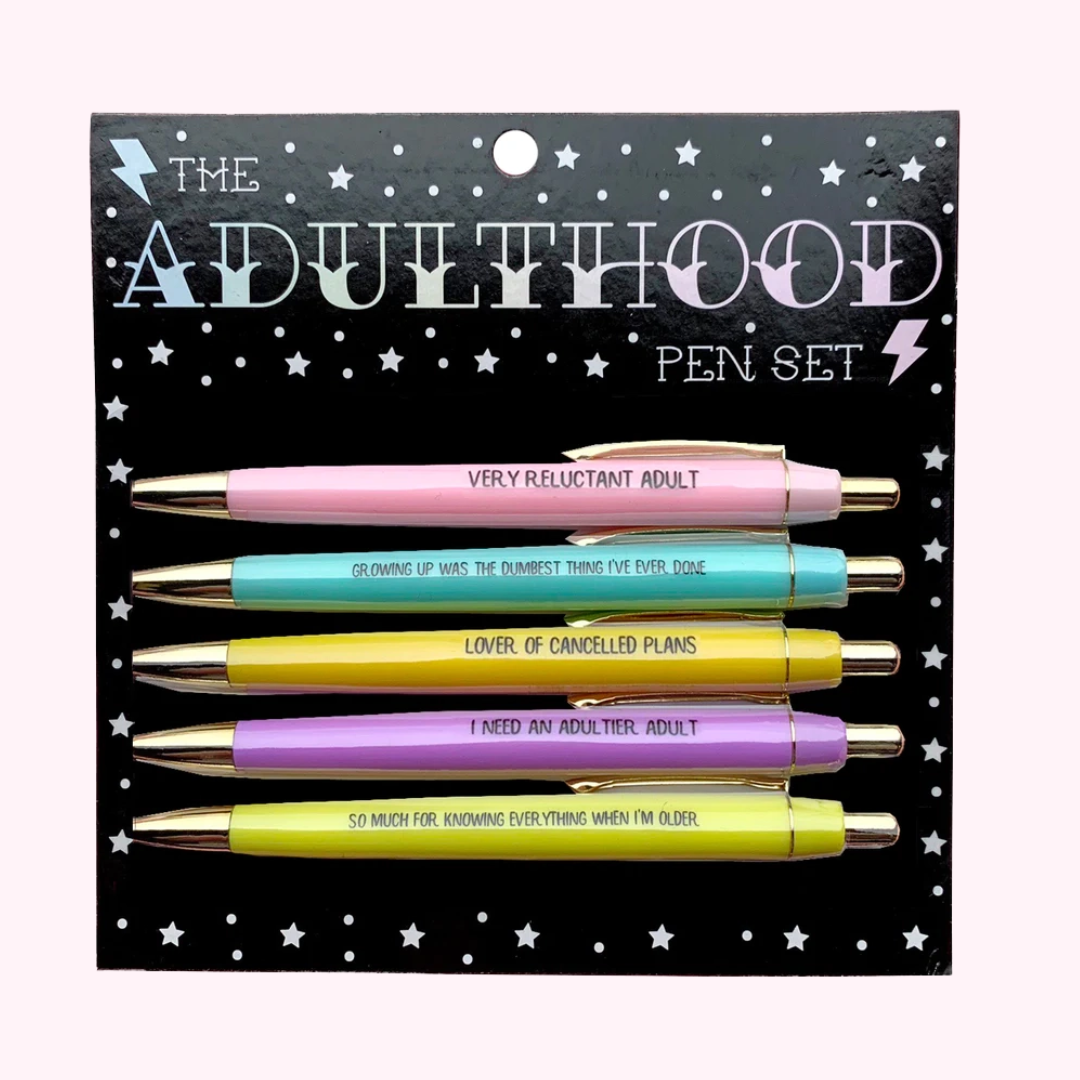 Sassy Pen Set - Adulthood