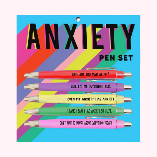 Sassy Pen Set - Anxiety