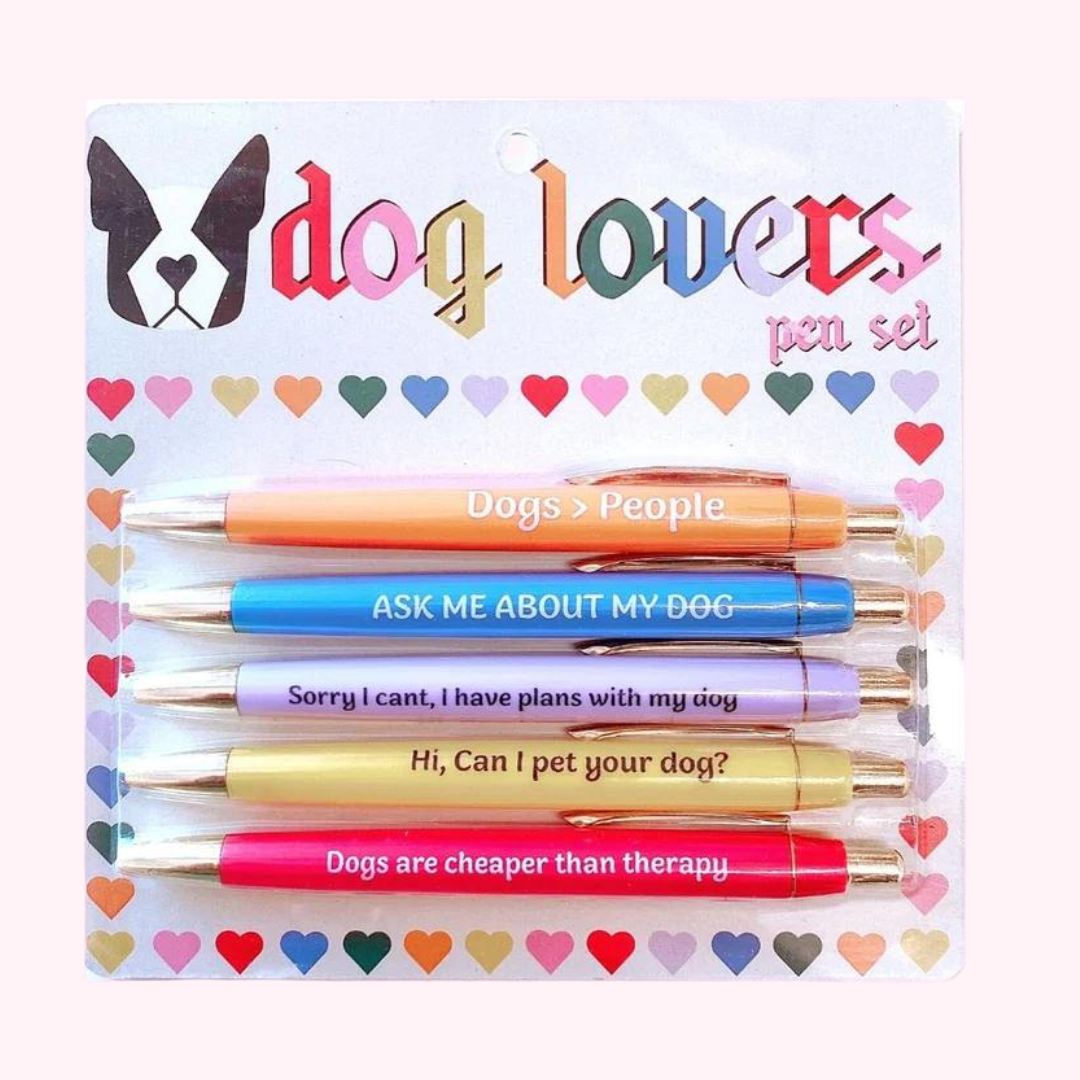 Sassy Pen Set - Dog Lovers