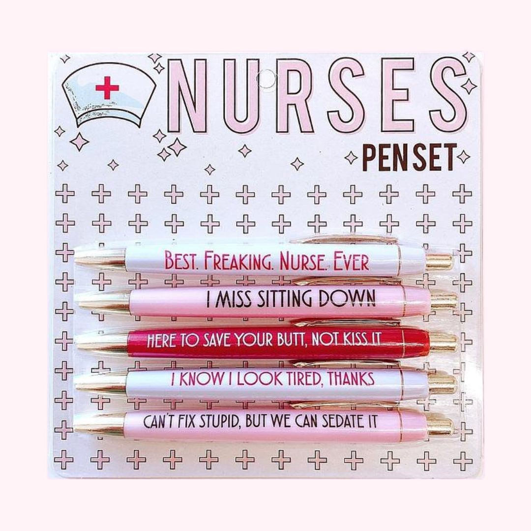 Sassy Pen Set - Nurses