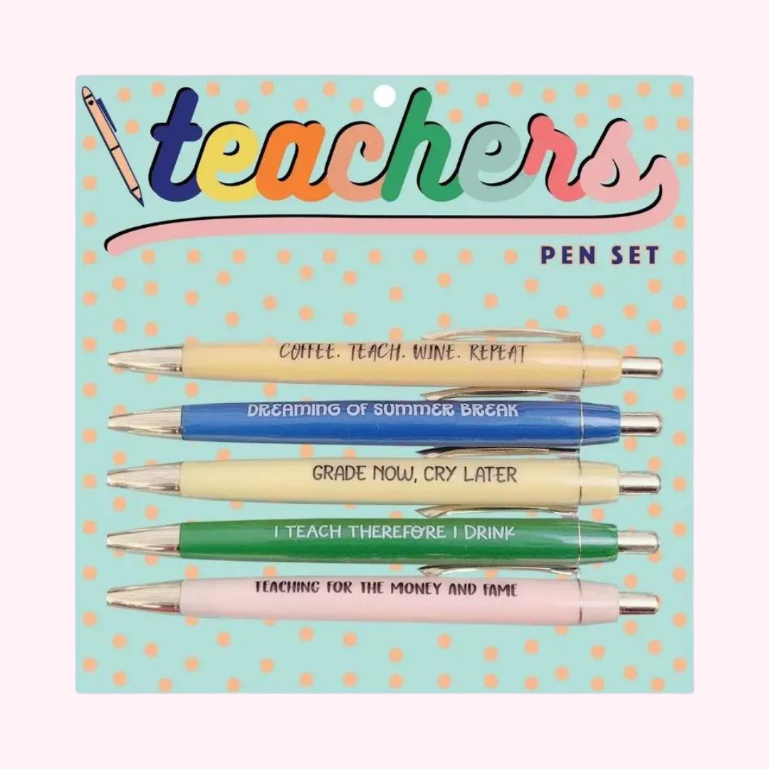 Sassy Pen Set - Teachers