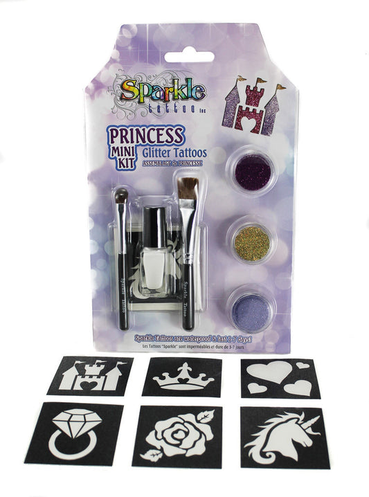 Glitter Tattoo Mini Kit - Princess