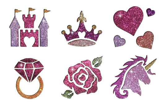 Glitter Tattoo Mini Kit - Princess