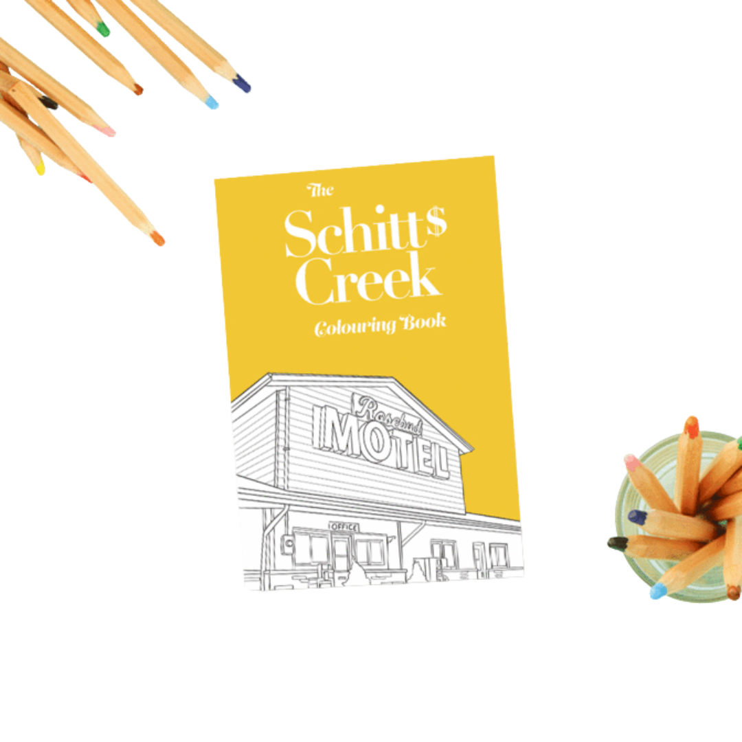 SCHITTS CREEK COLOURING BOOK
