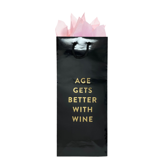 Wine Gift Bag - Age Gets Better