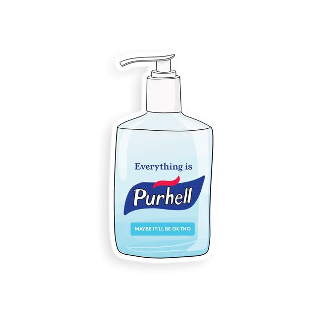 Purhell Sticker