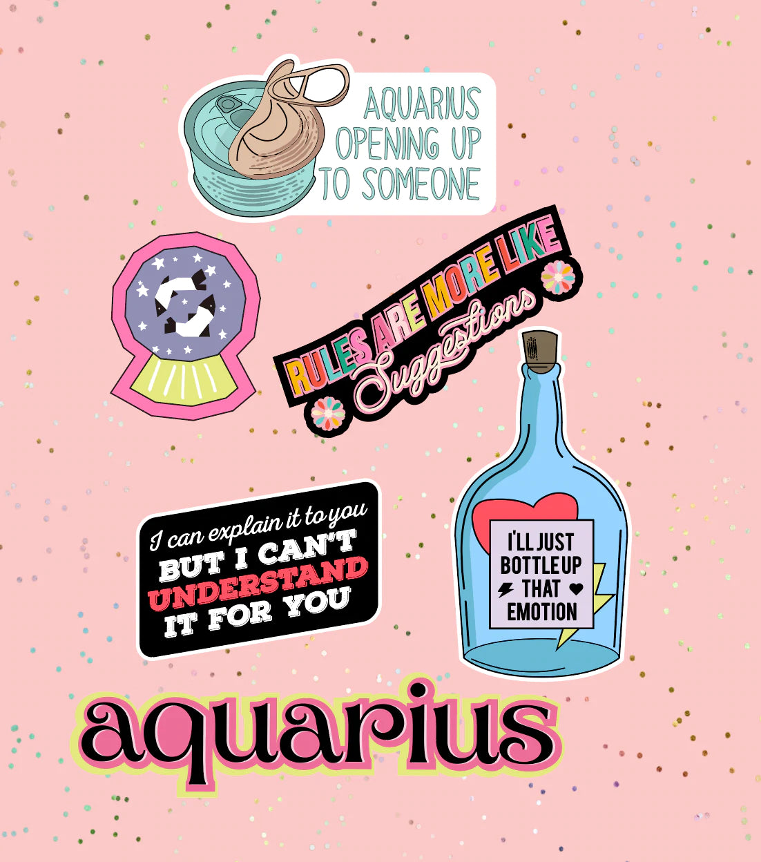 Astrology Sticker Sheets