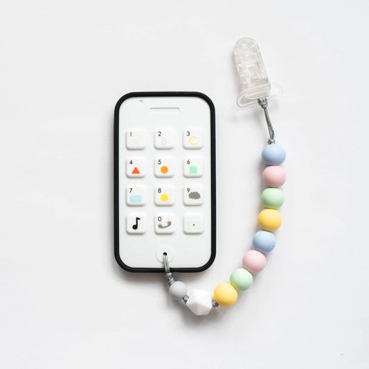 Cell Phone Teether with Clip - Sale