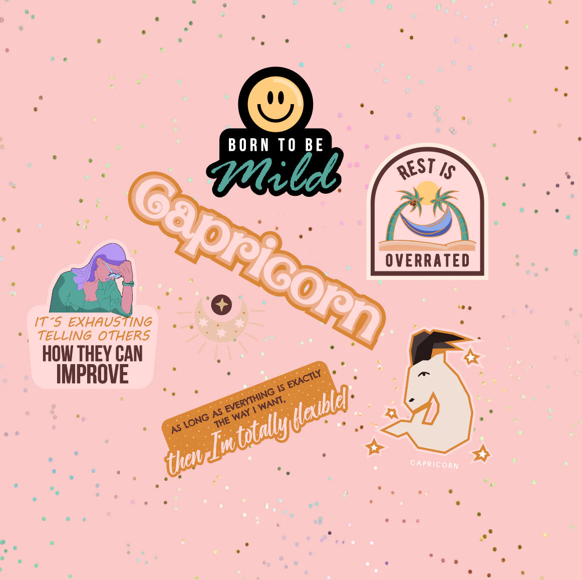 Astrology Sticker Sheets