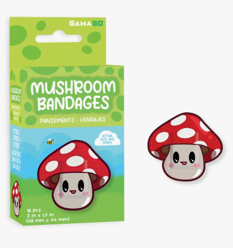 Happy Mushroom Bandages