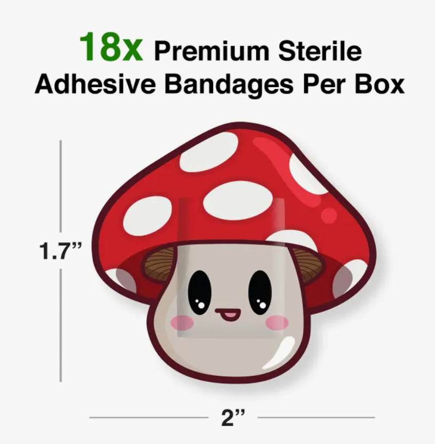 Happy Mushroom Bandages