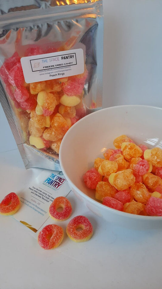 Freeze Dried Candy - Peach Rings