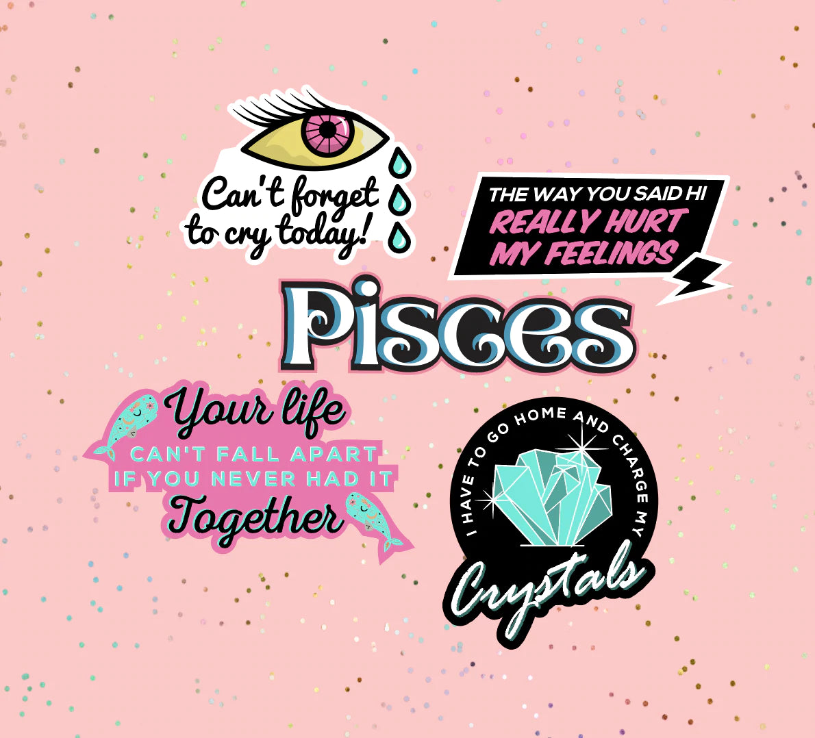 Astrology Sticker Sheets