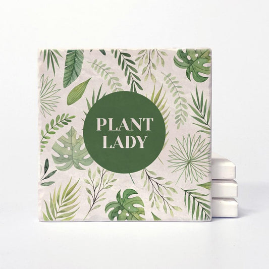 Plant Lady Coaster Set - Set of 4