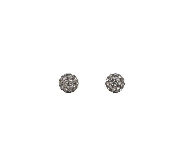 Radiance Studs - Charcoal 6mm
