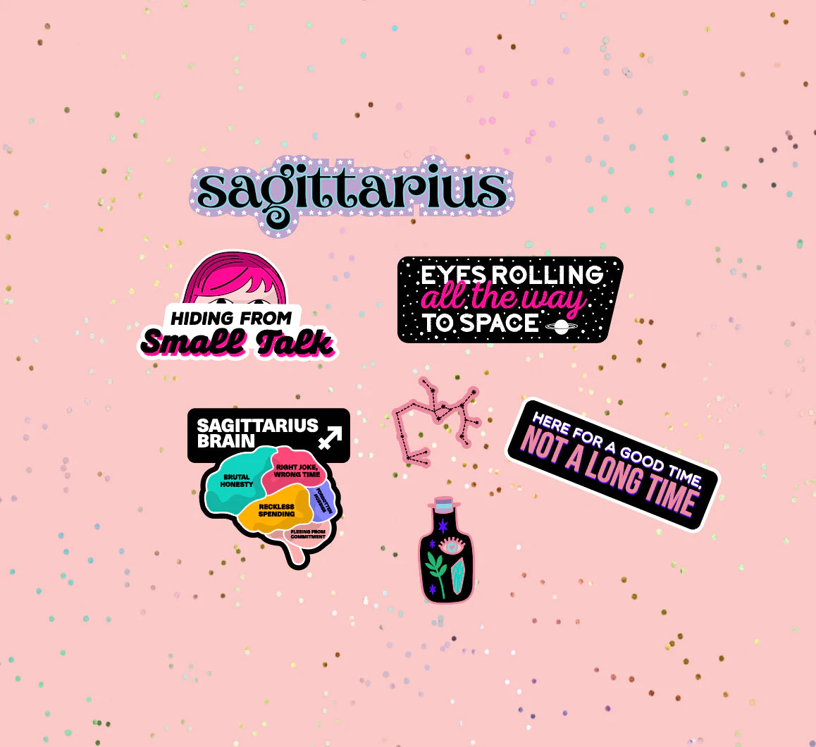 Astrology Sticker Sheets