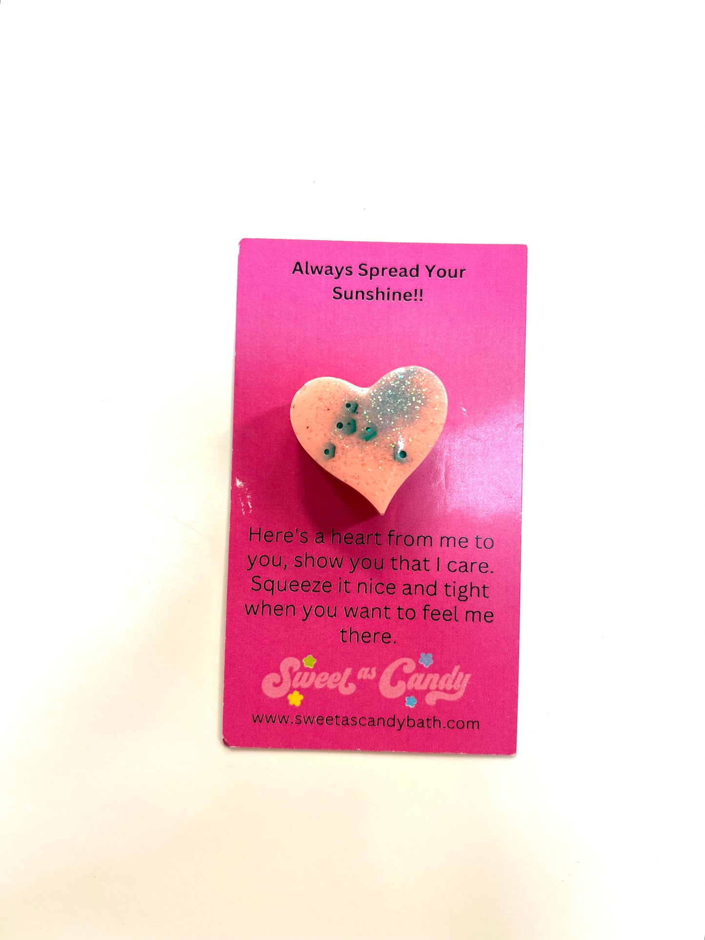 Resin Heart with Card