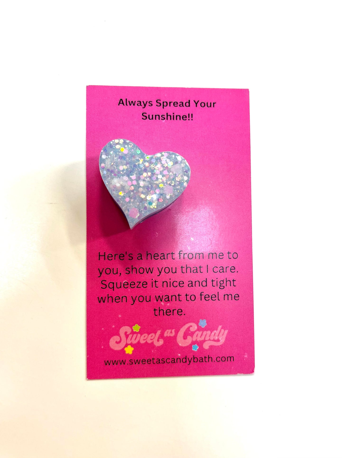 Resin Heart with Card