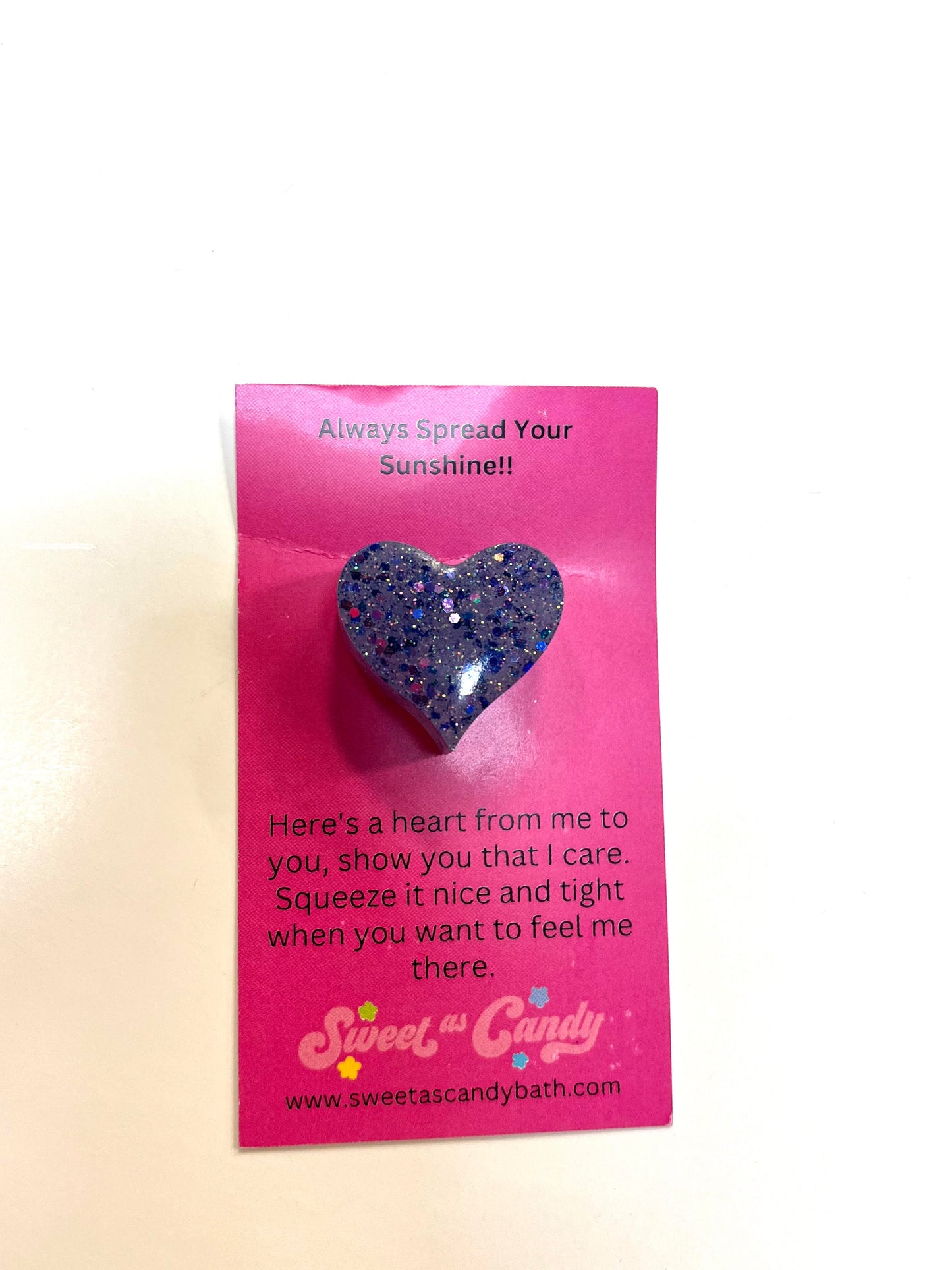 Resin Heart with Card