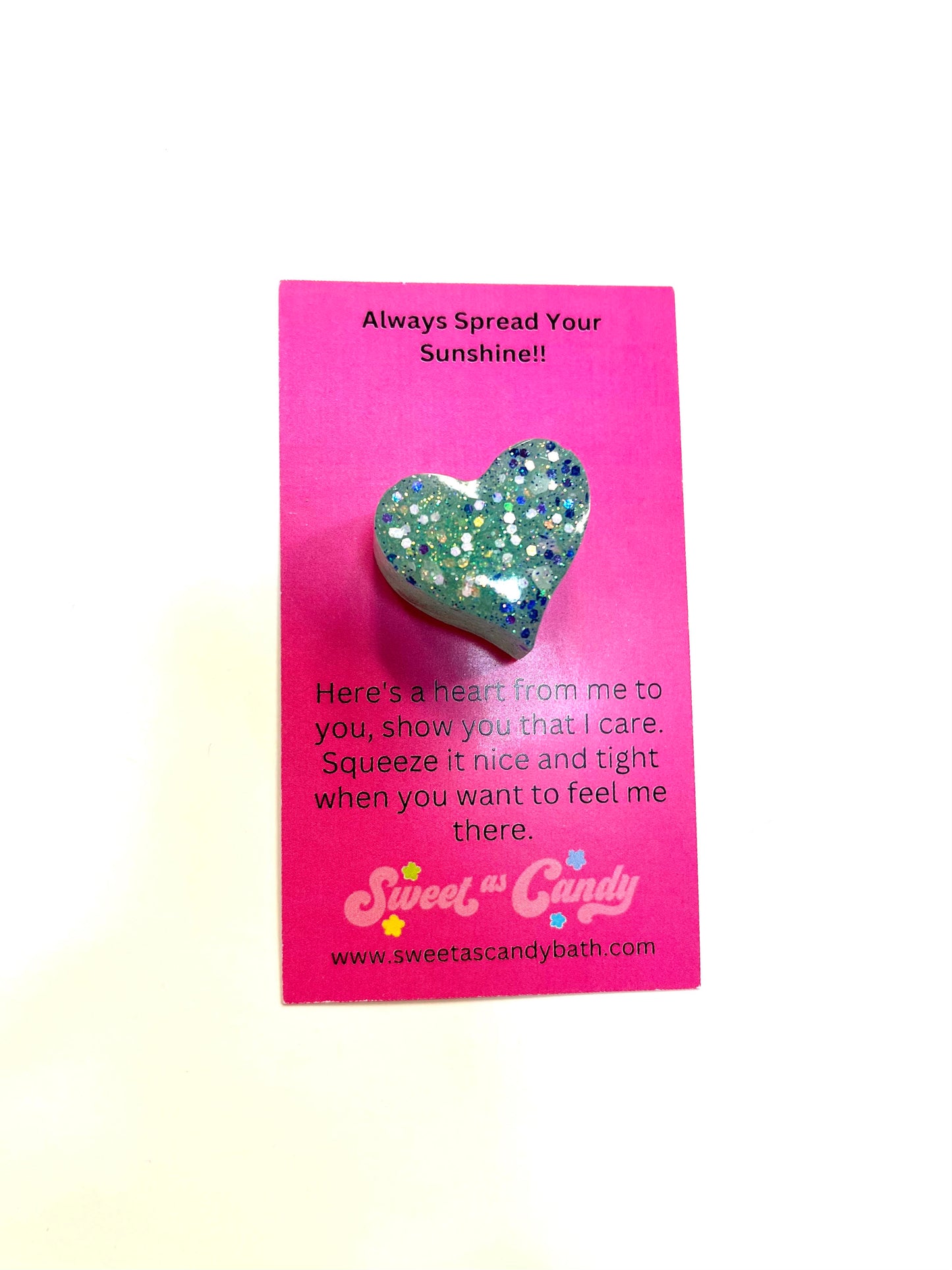 Resin Heart with Card