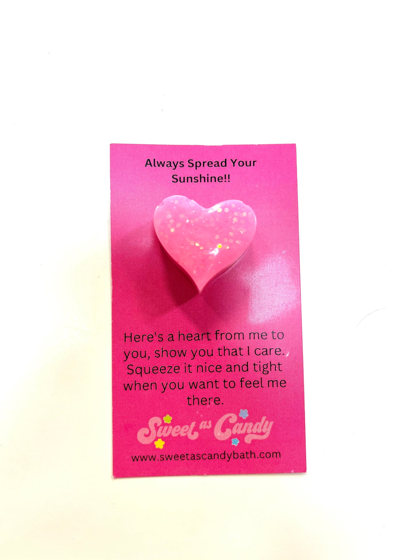 Resin Heart with Card