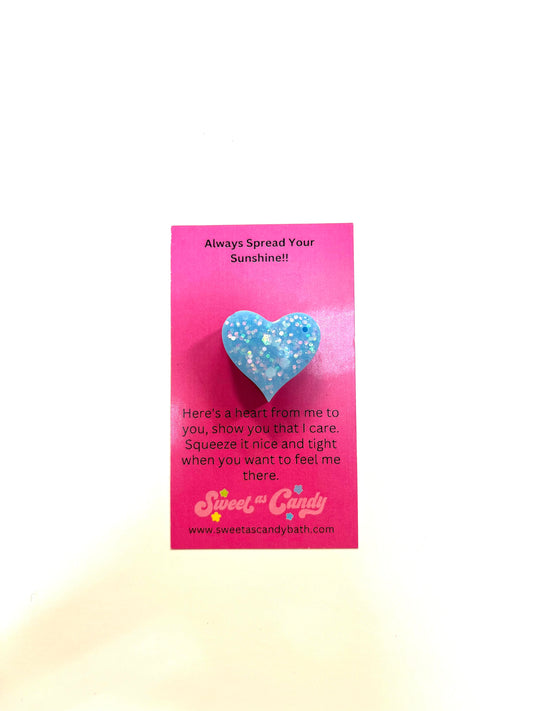 Resin Heart with Card
