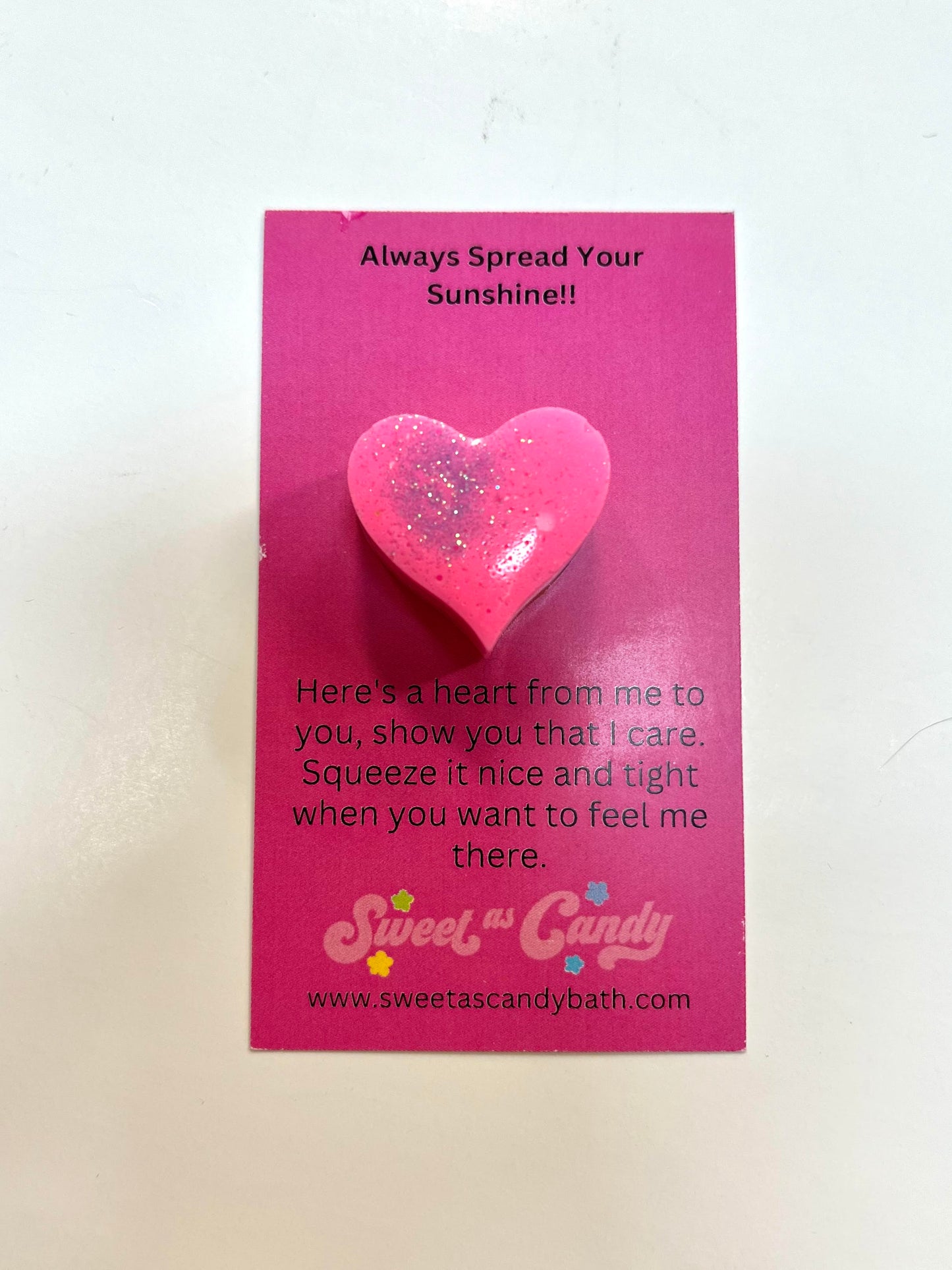 Resin Heart with Card