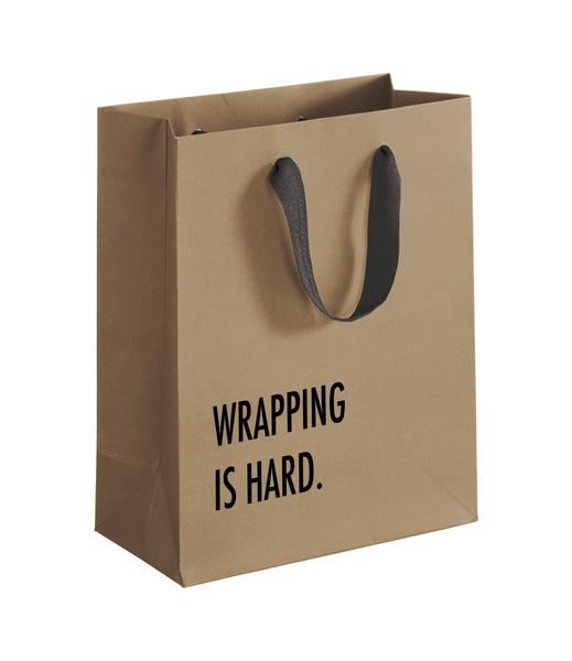 Sassy Gift Bag - Wrapping is Hard